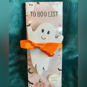 Halloween Notepads-To Boo List